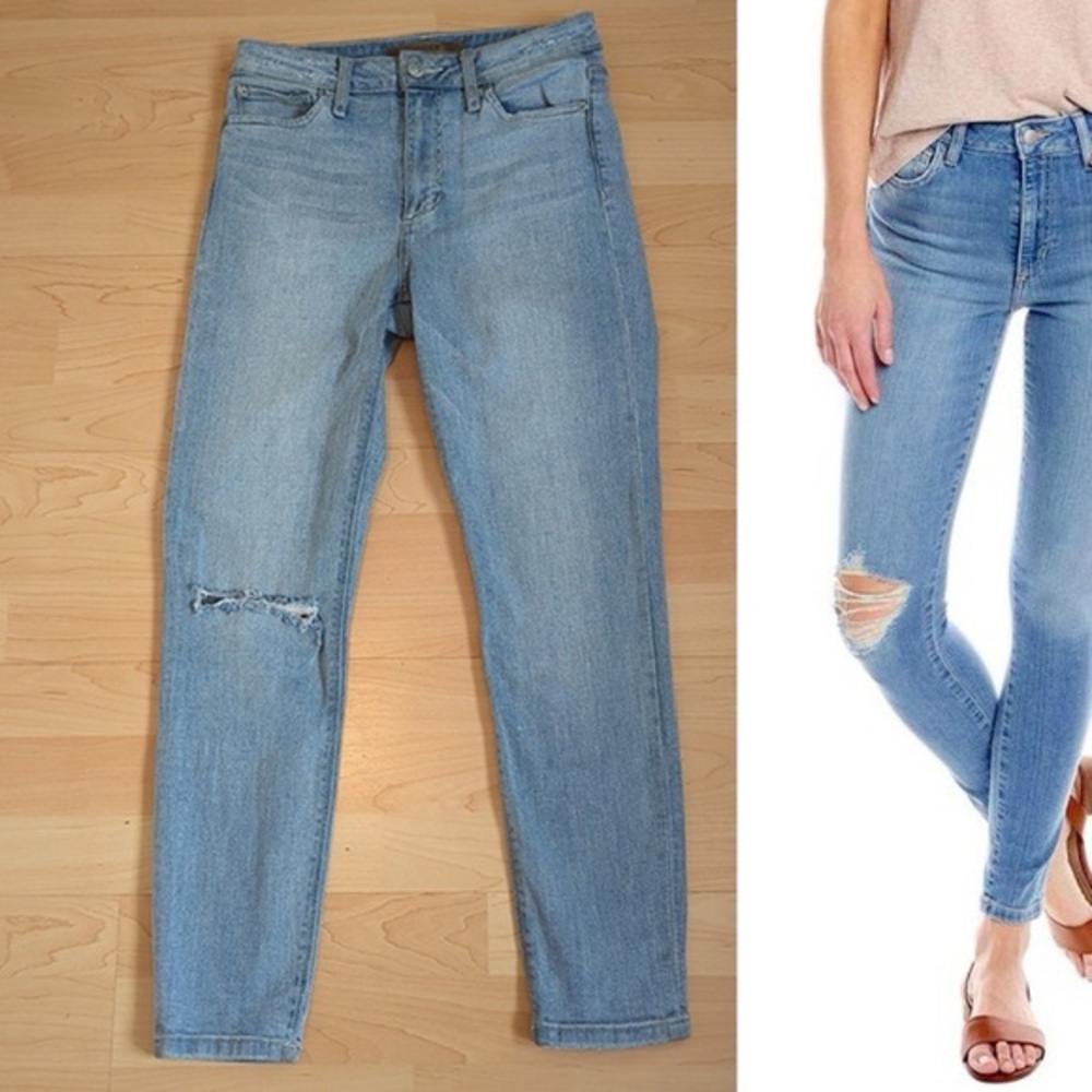 Joes Jeans The Charlie 10 & quot; High Rise Skinny Crop Jeans